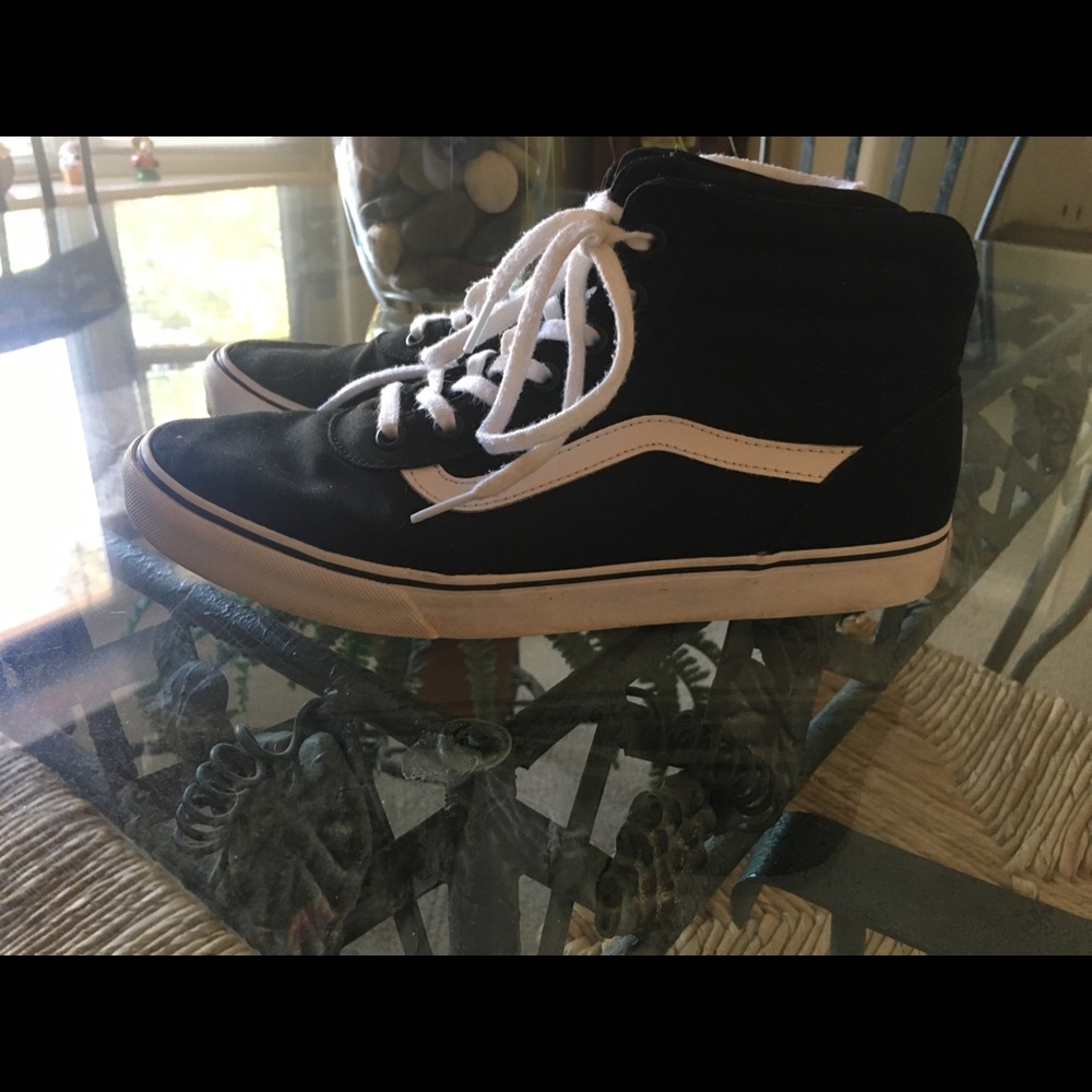 Ladies Size 9 Van High Tops